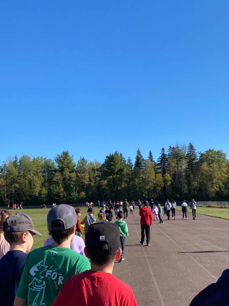 Une belle matinée pour la Marche Terry Fox 💙